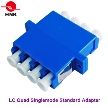 LC Quad Singlemode Standard Plastic Fiber Optic Adapter